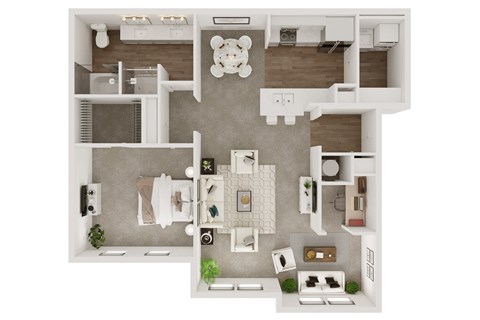 ASR: One Bedroom/One Bathroom with Sunroom